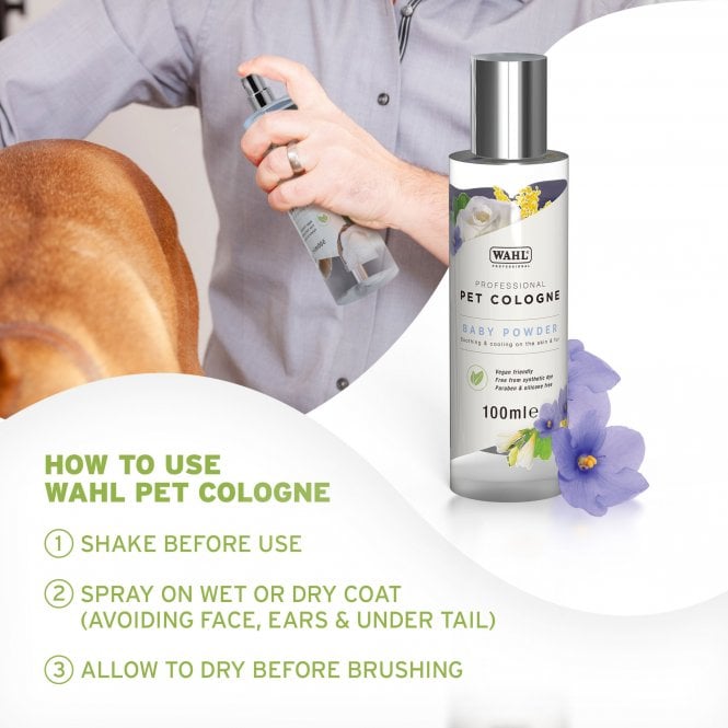 Wahl Professional Pet Cologne â€“ Baby Powder