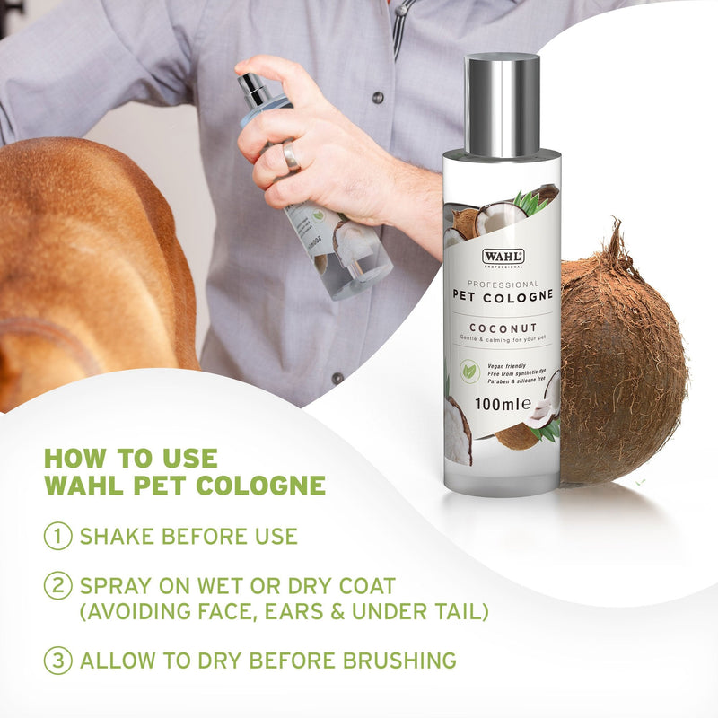 Wahl Professional Pet Cologne â€“ Coconut