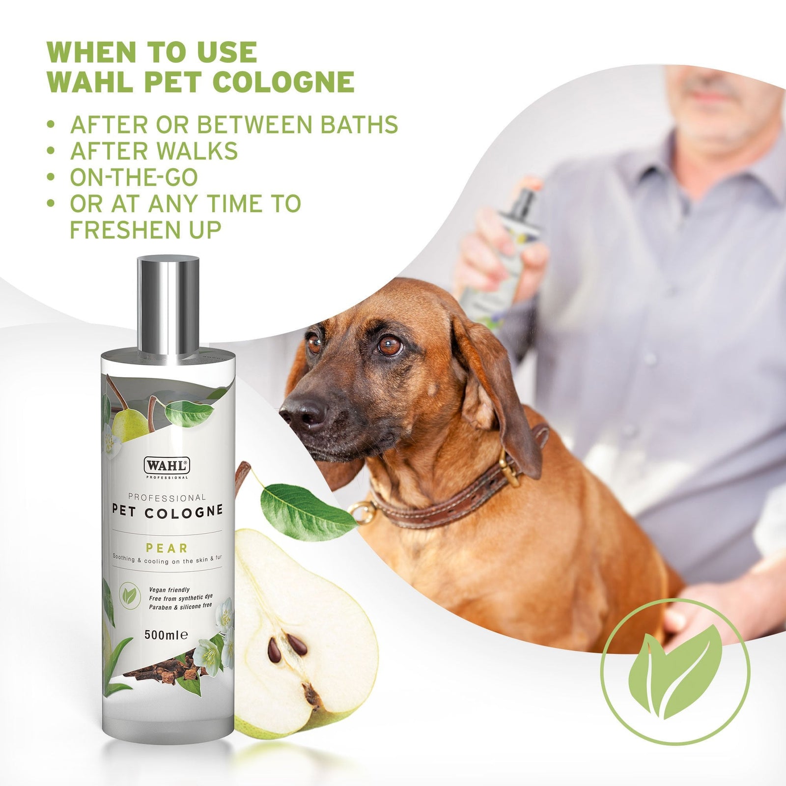 Wahl Professional Pet Cologne â€“ Pear