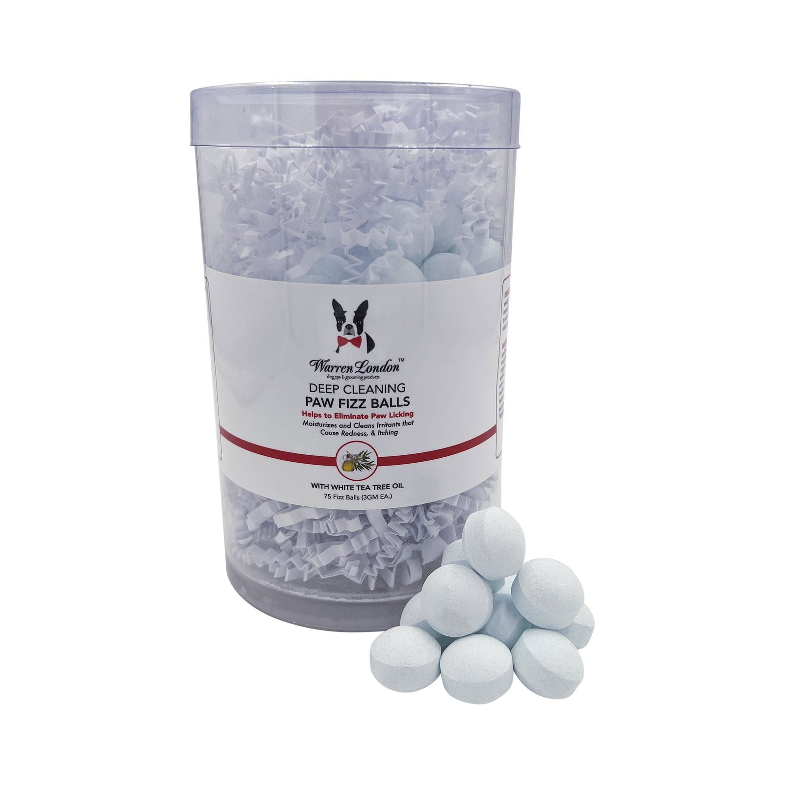 Warren London Deep Cleaning Paw Fizz Balls