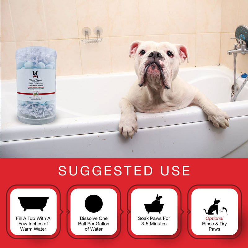 Warren London Deep Cleaning Paw Fizz Balls