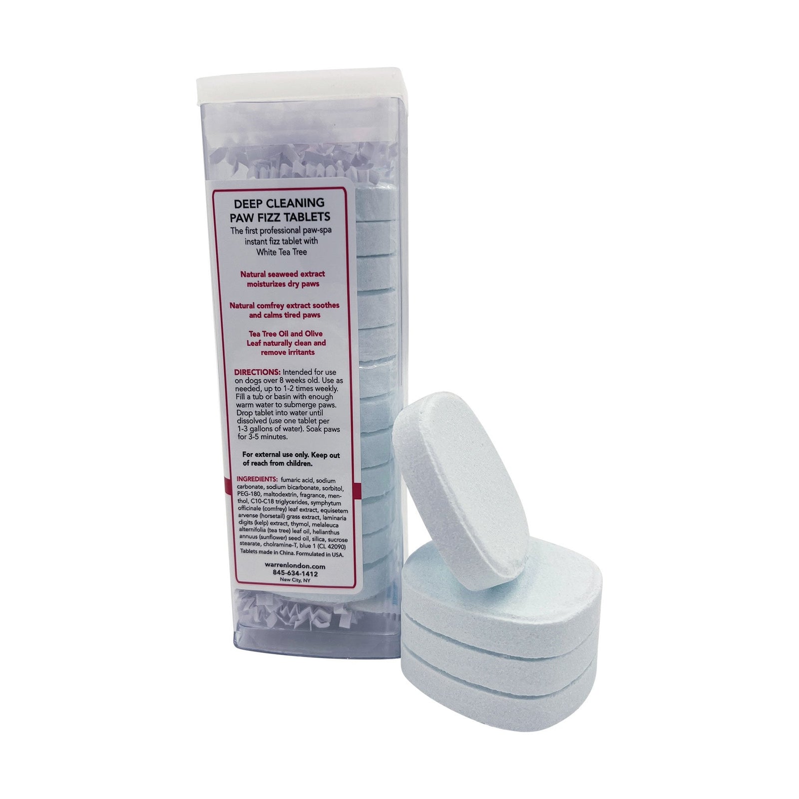 Warren London Deep Cleaning Paw Fizz Tablets
