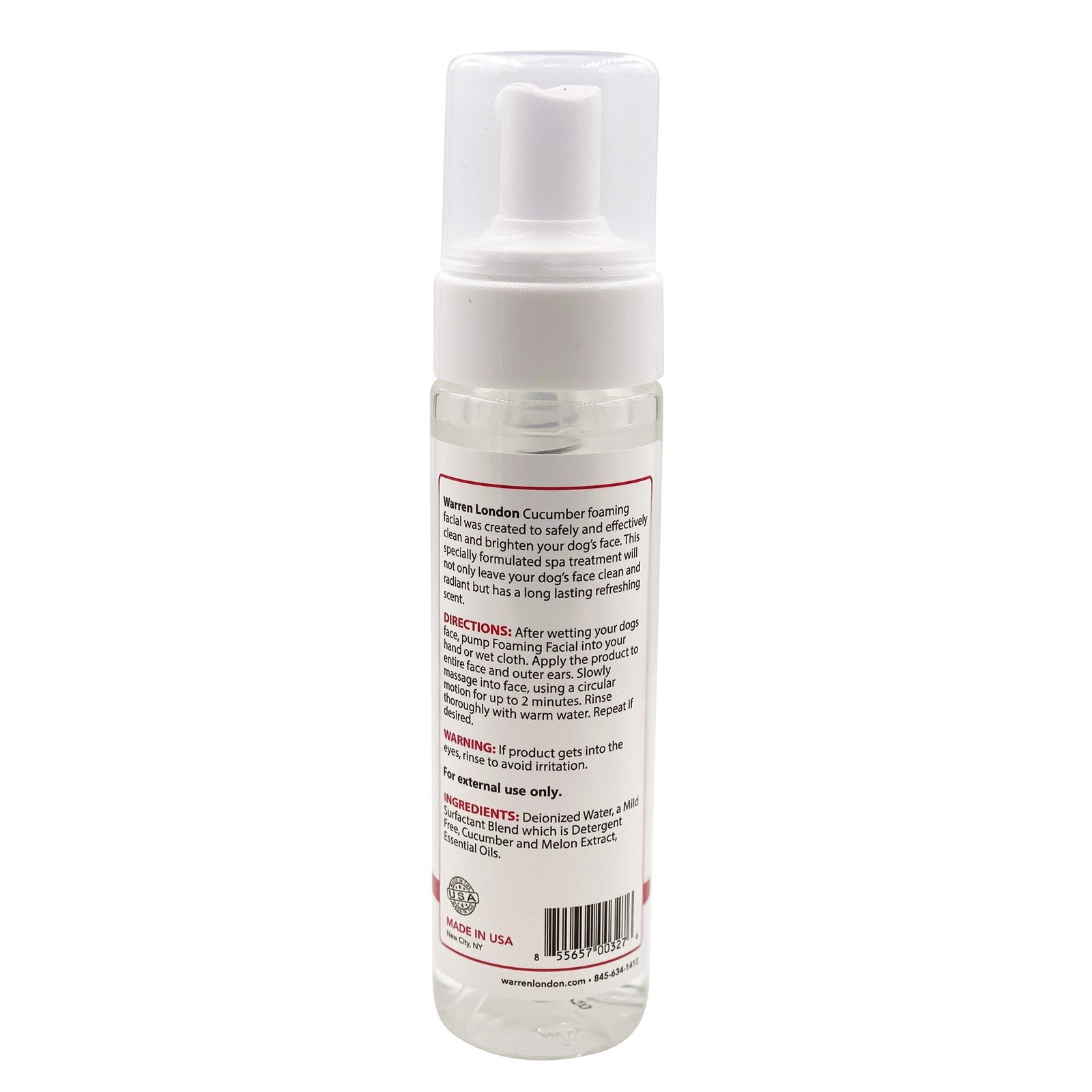 Warren London Cucumber Melon Foaming Facial 237ml