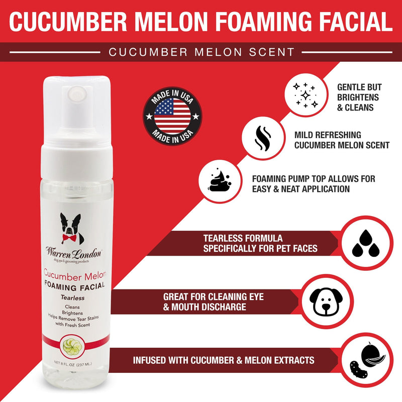 Warren London Cucumber Melon Foaming Facial 237ml