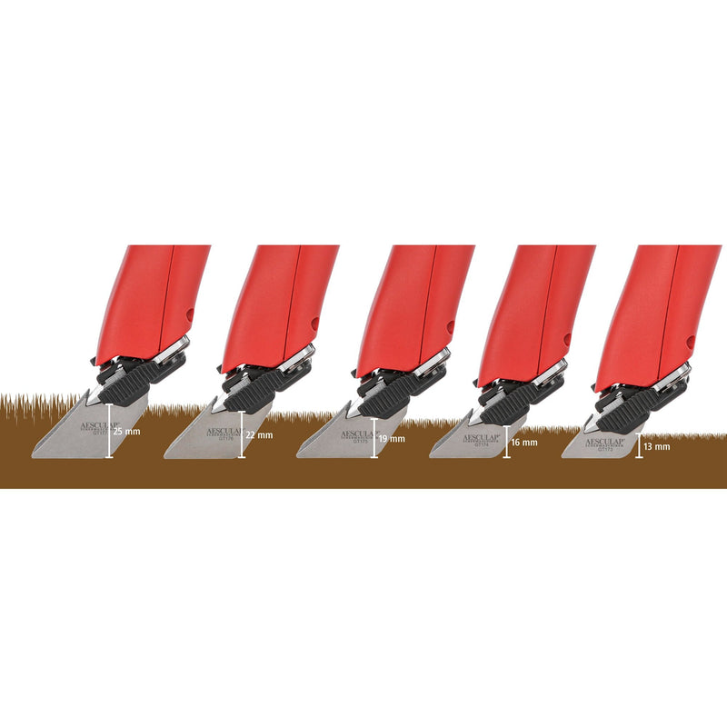 Aesculap 5 Piece Favorita Metal Attachment Combs Set