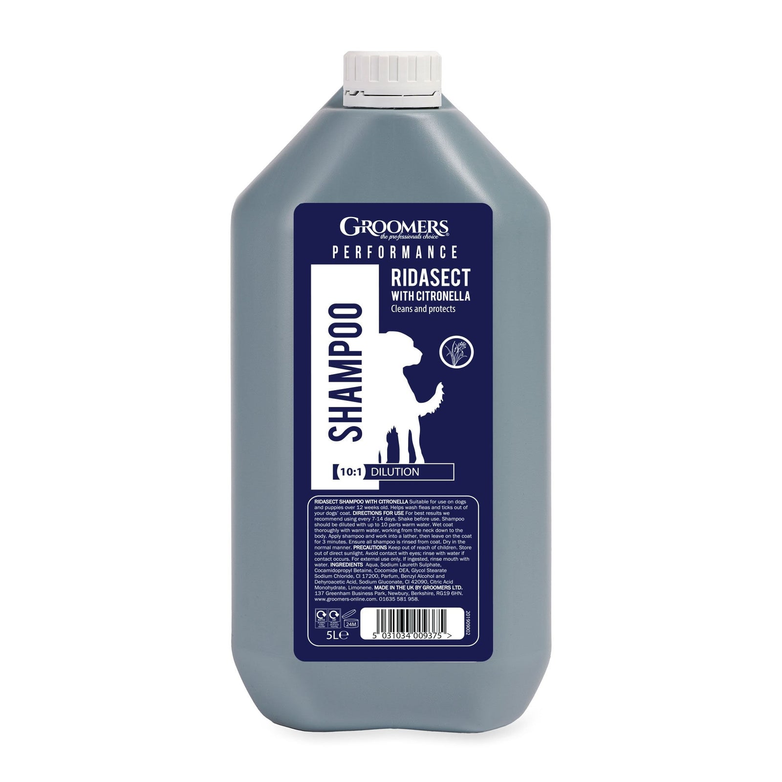 Groomers Performance Ridasect Citronella Shampoo