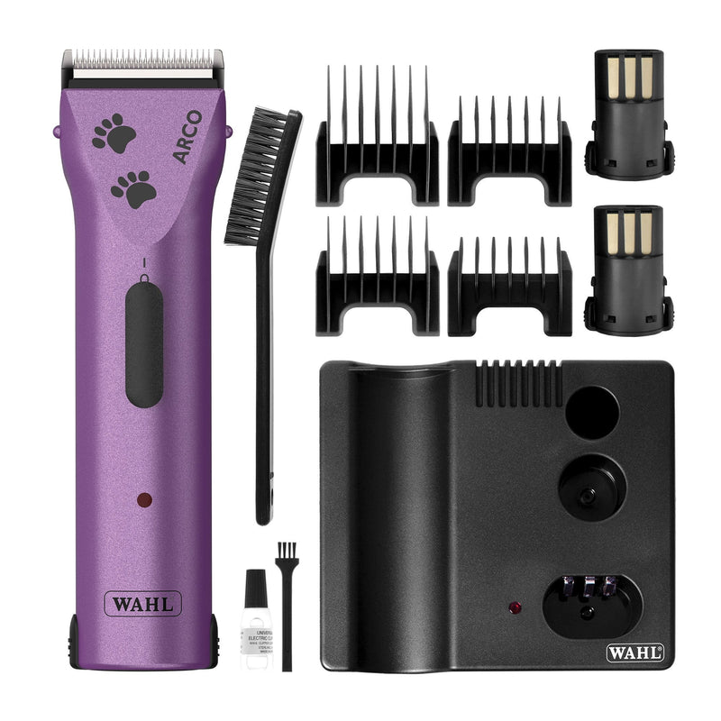 Wahl Arco Cordless Animal Clipper - Purple