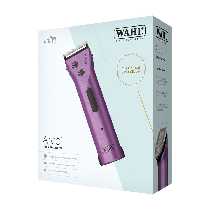 Wahl Arco Cordless Animal Clipper - Purple
