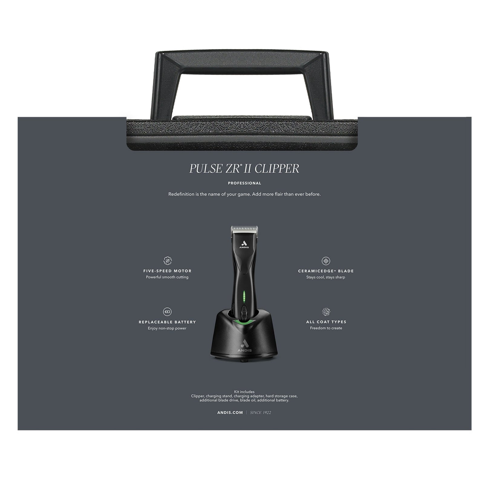 Andis Pulse ZR II Detachable Blade Clipper