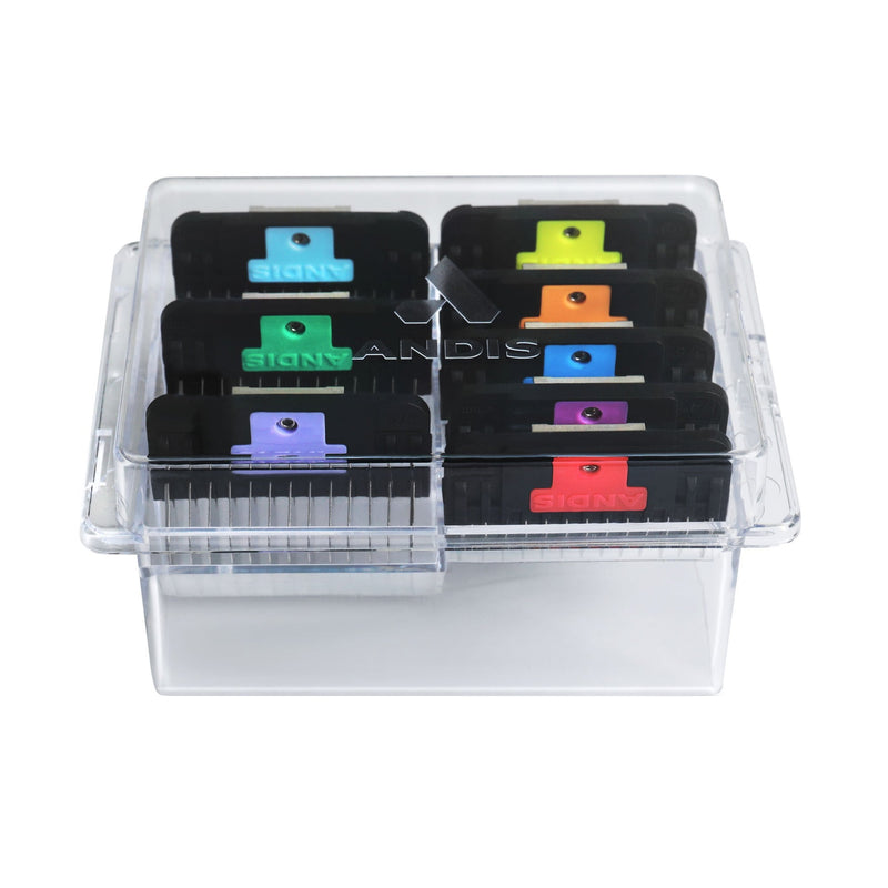 Andis 8 Piece Wide Blade Attachment Comb Set