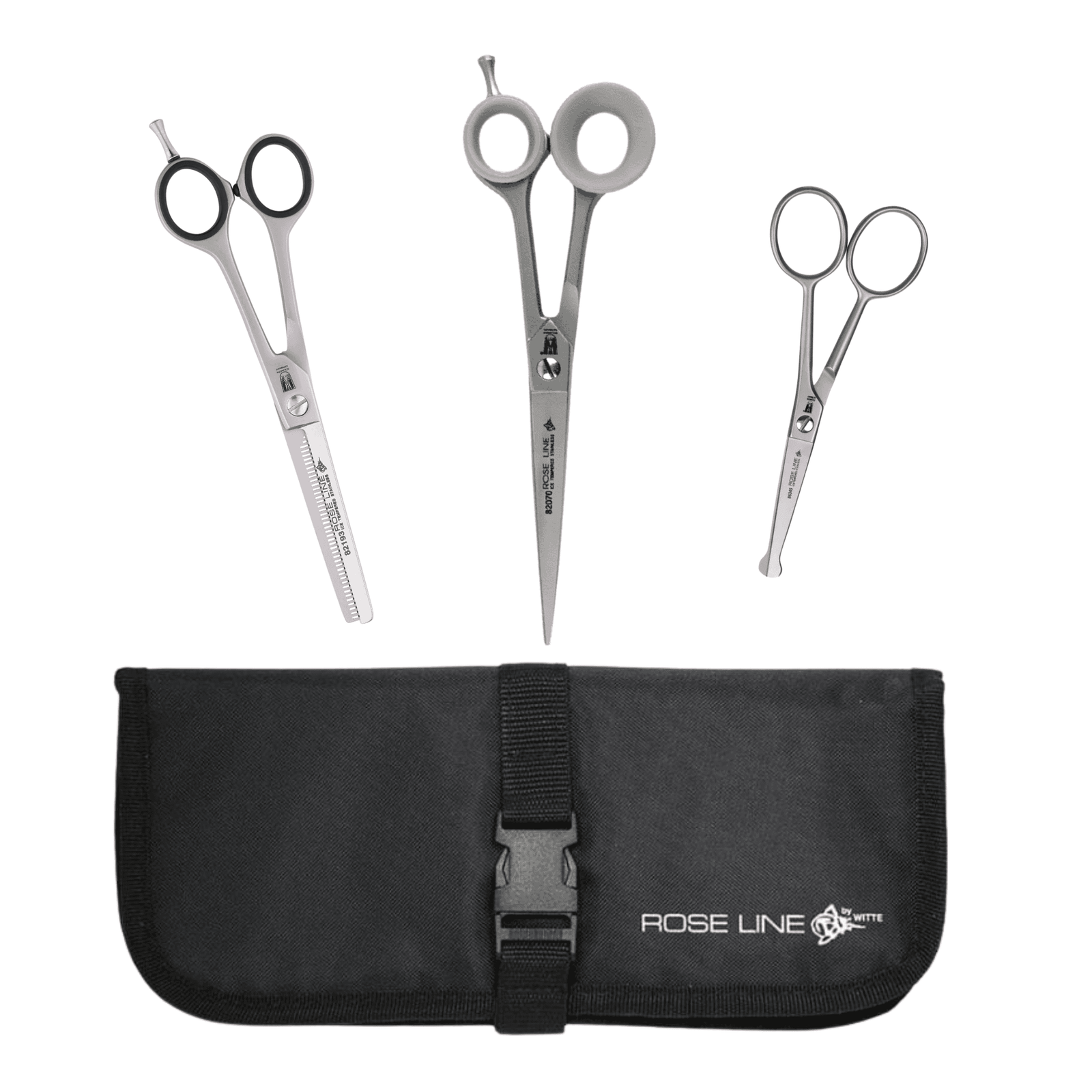 Roseline 3 Piece Scissor Set - Black