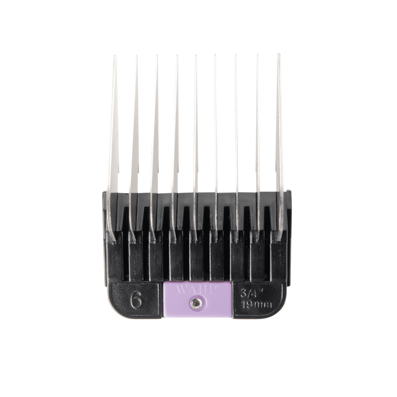 Wahl Stainless Steel Detachable Attachment Combs - 8 Piece Set