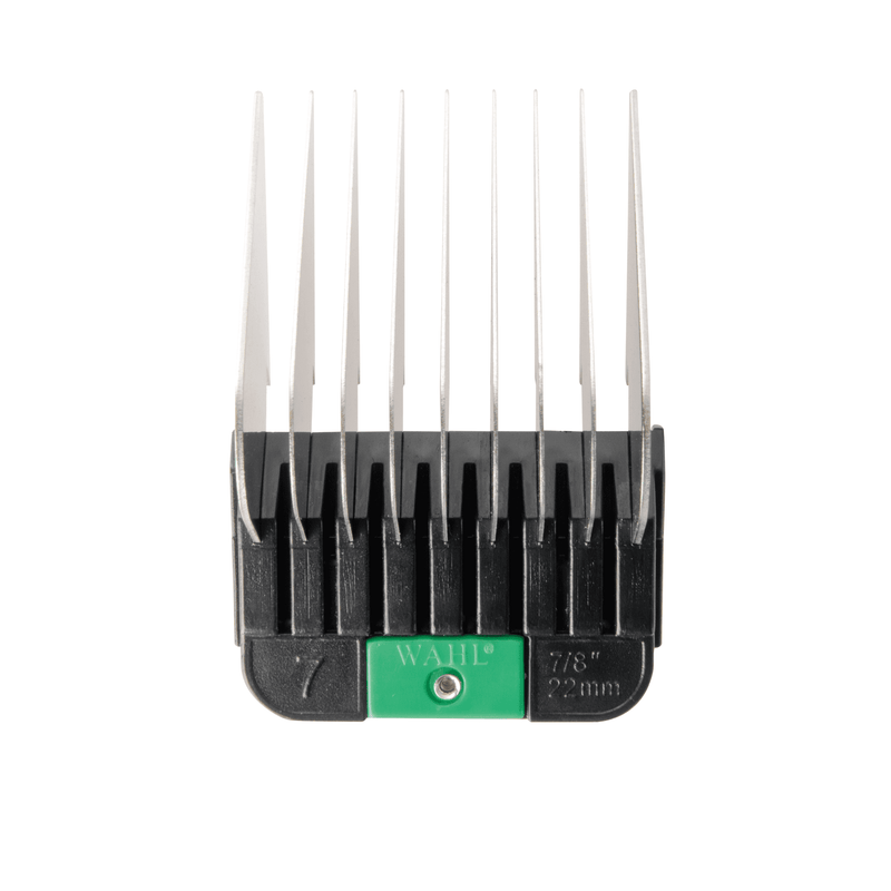 Wahl Stainless Steel Detachable Attachment Combs - 8 Piece Set