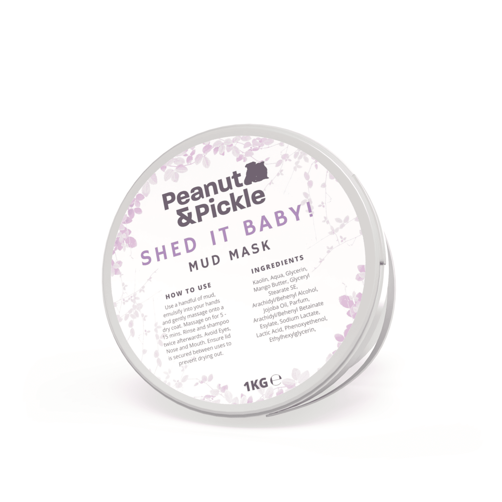 Peanut & Pickle Shed It Baby! Deshedding Mud Mask - 1kg