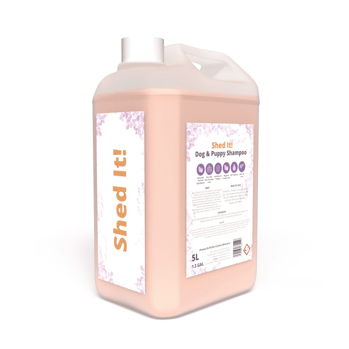 & Shed It Dog & Puppy Shampoo