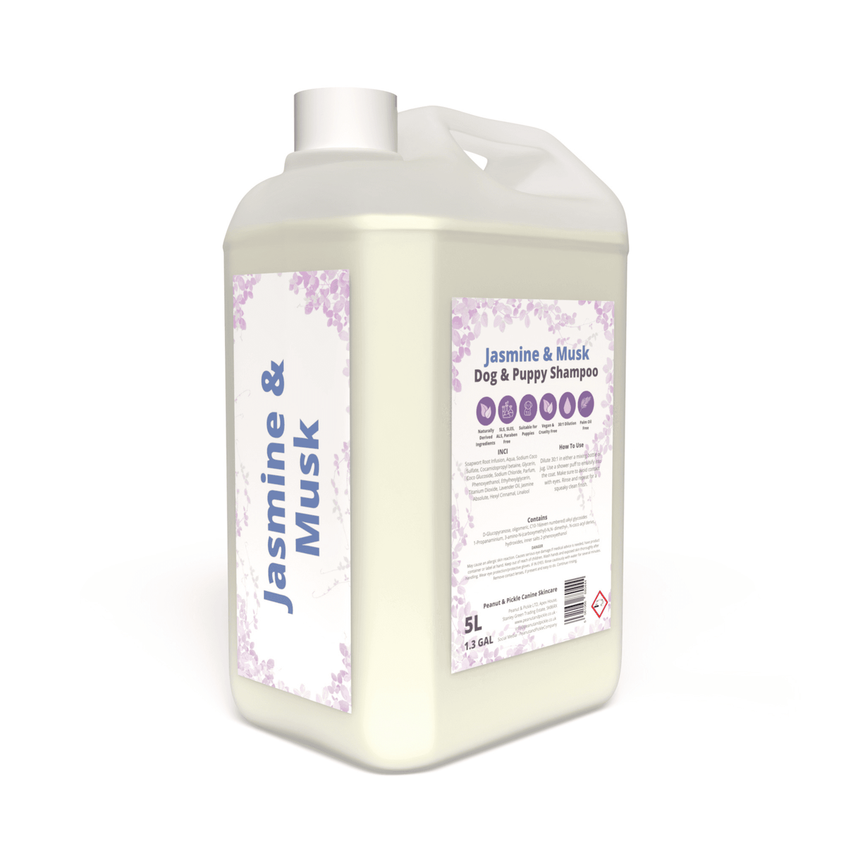 & Jasmine Musk Dog & Puppy Deodorising Shampoo