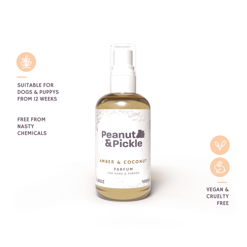Peanut & Pickle Amber And Coconut Dog & Puppy Perfume - 100ml