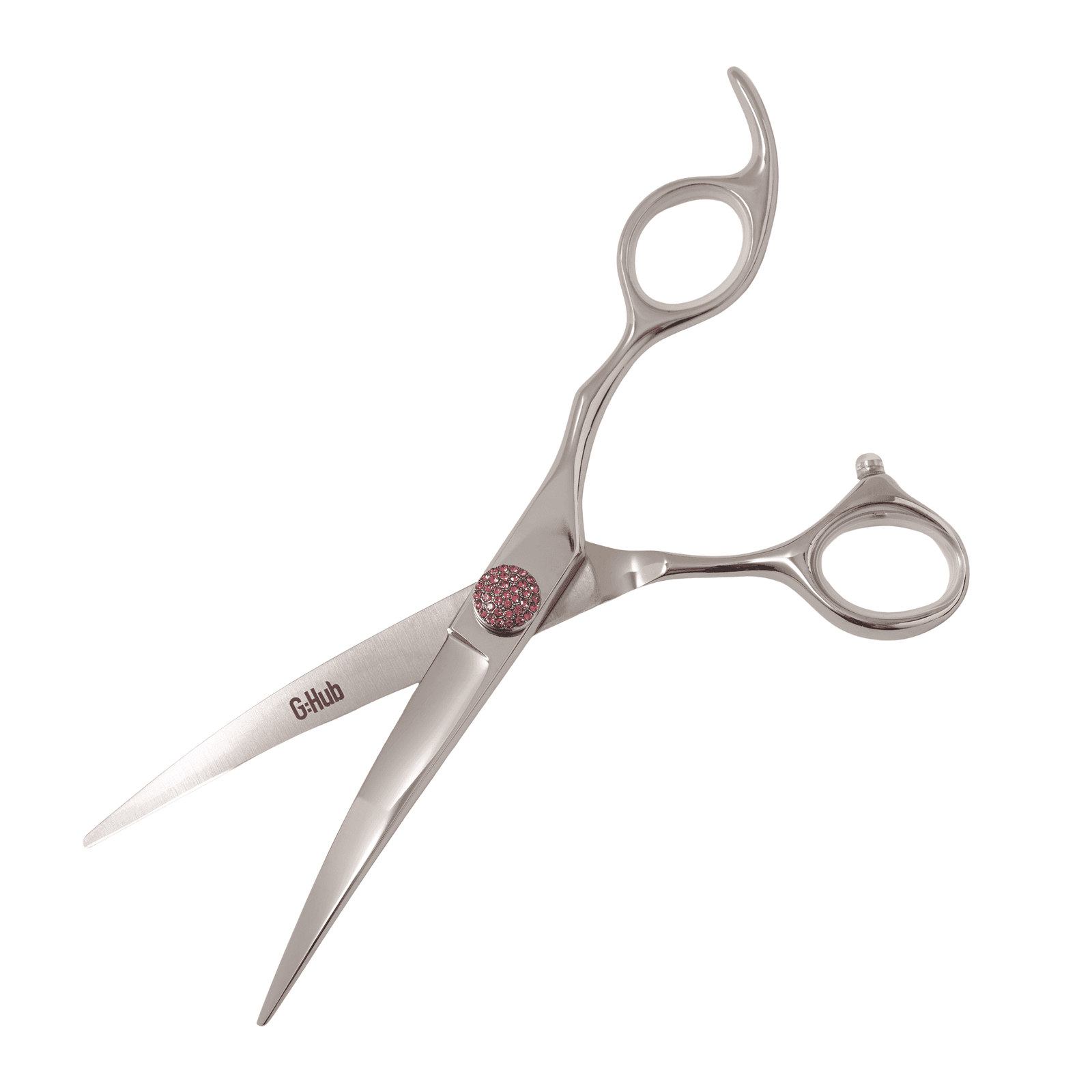 Groomers Topaz Pink 6.5" Curved Scissors