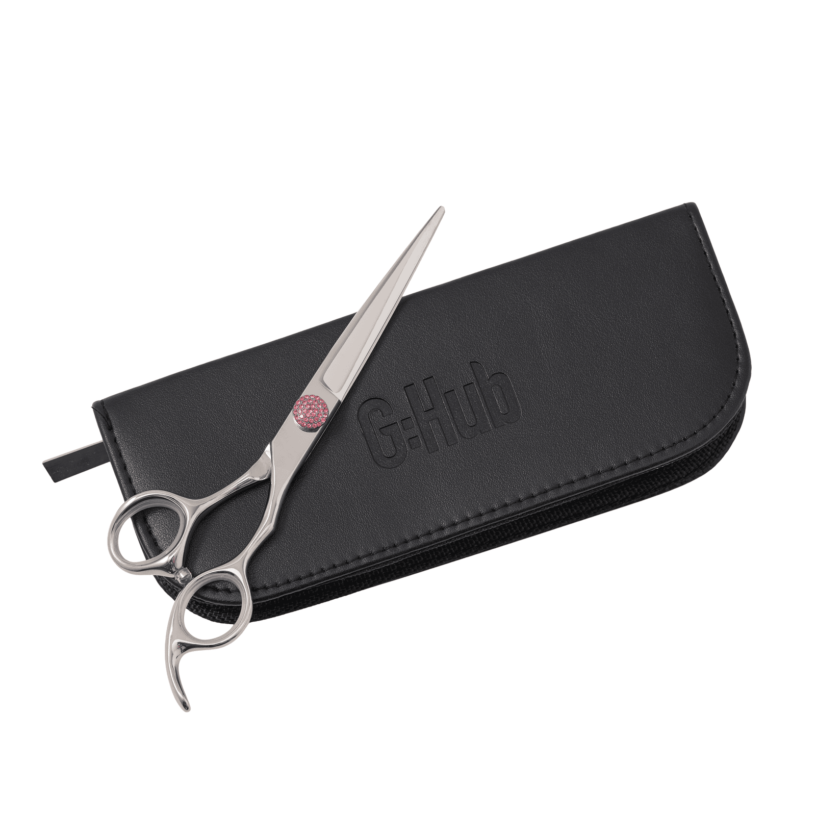 Groomers Topaz Pink 6.5" Straight Scissors