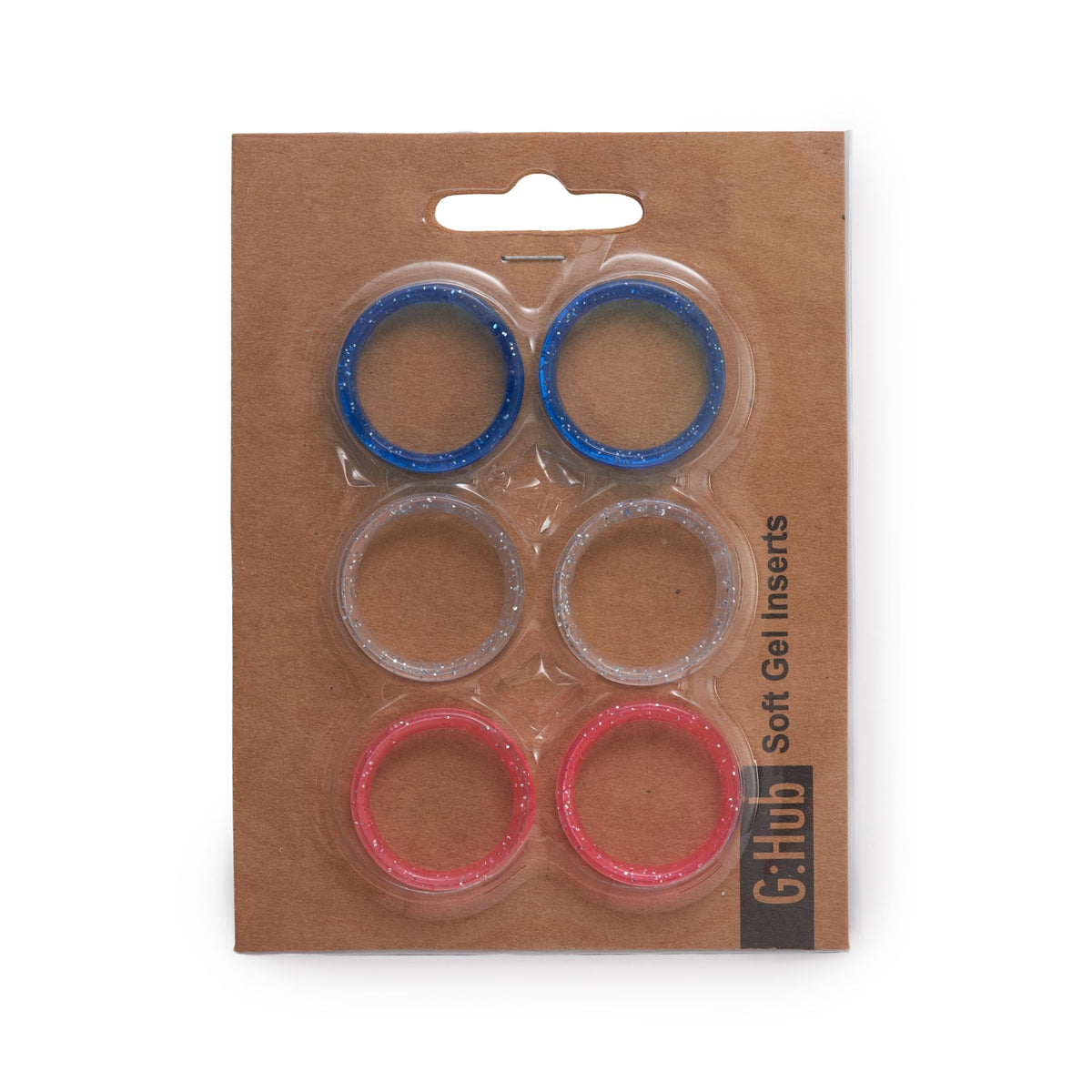 Pack 6 Finger Inserts Scissors
