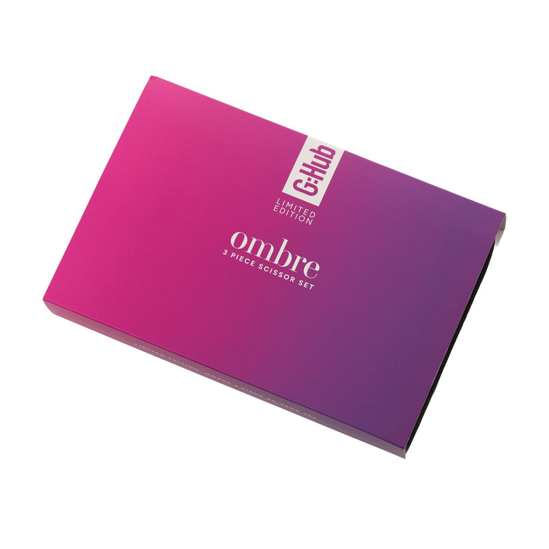 G:Hub Ombre 3 Piece Scissor Set - Limited Edition