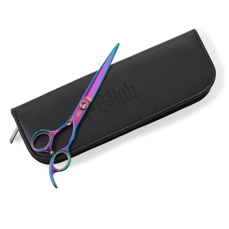 G:Hub Ombre 7" Straight Scissors - Limited Edition