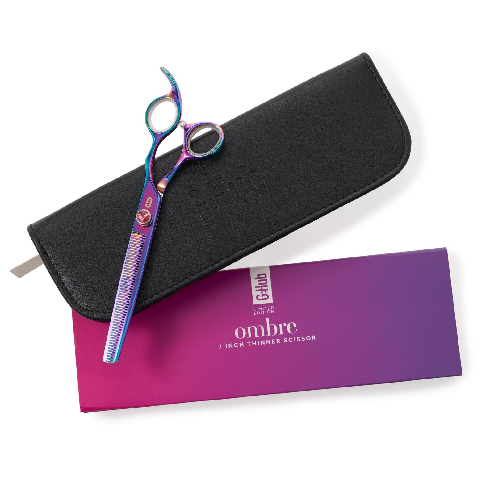 G:Hub Ombre 7" 50T Thinning Scissors - Limited Edition