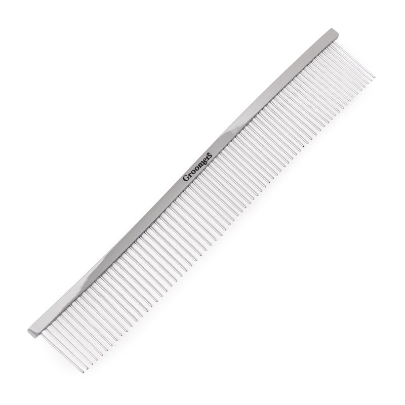 Groomers Stainless Steel Swirl Comb - 25cm