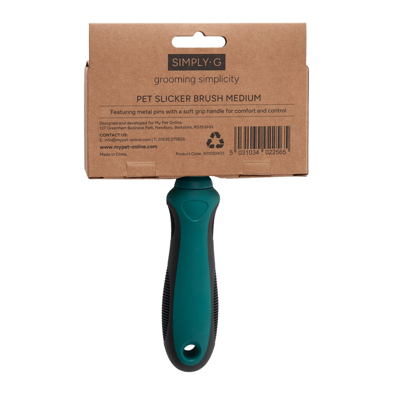 Simply G Medium Soft Slicker Brush