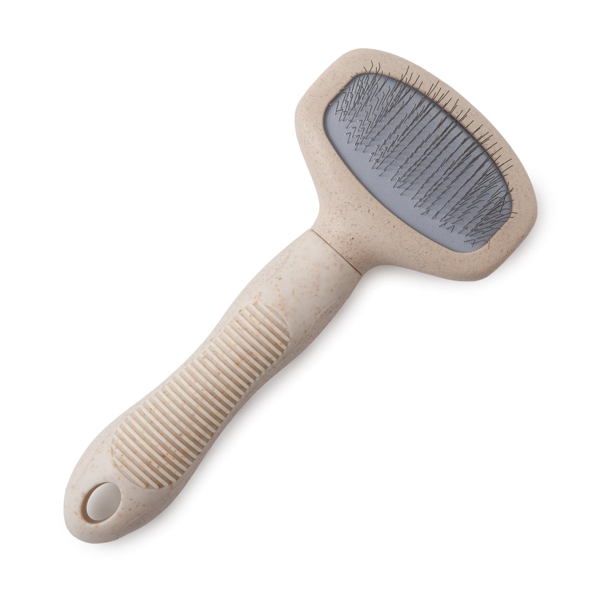 Pro Tools Round Firm Short Pin Slicker Brush
