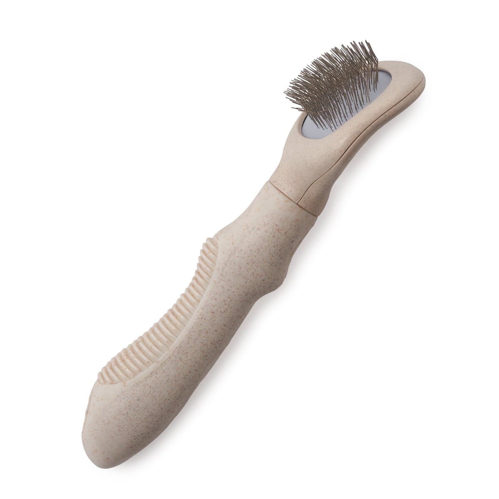 Pro Tools Round Firm Short Pin Slicker Brush