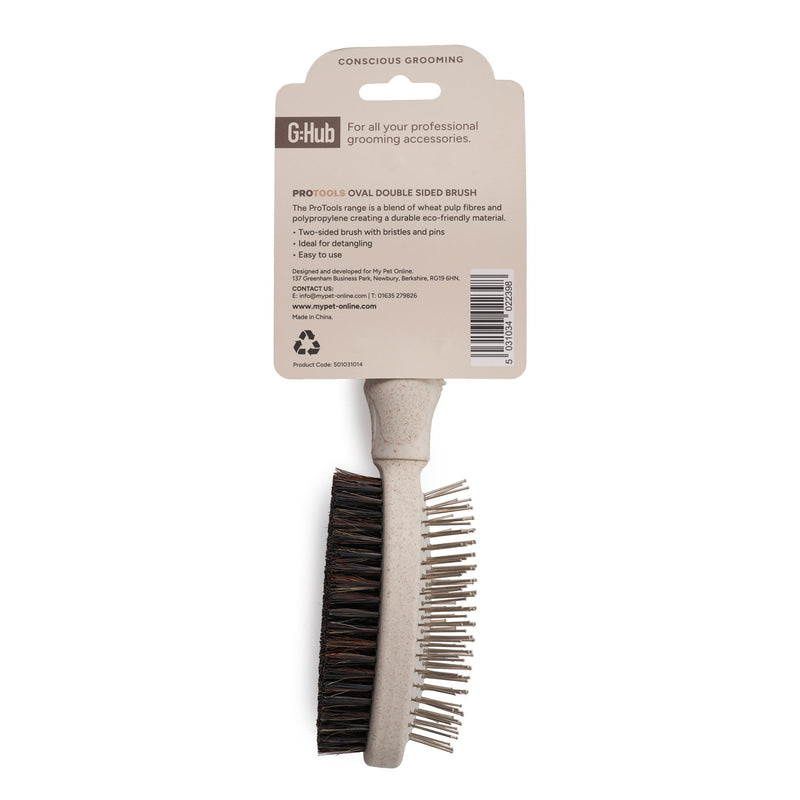 Pro Tools Oval Double Sided Brush