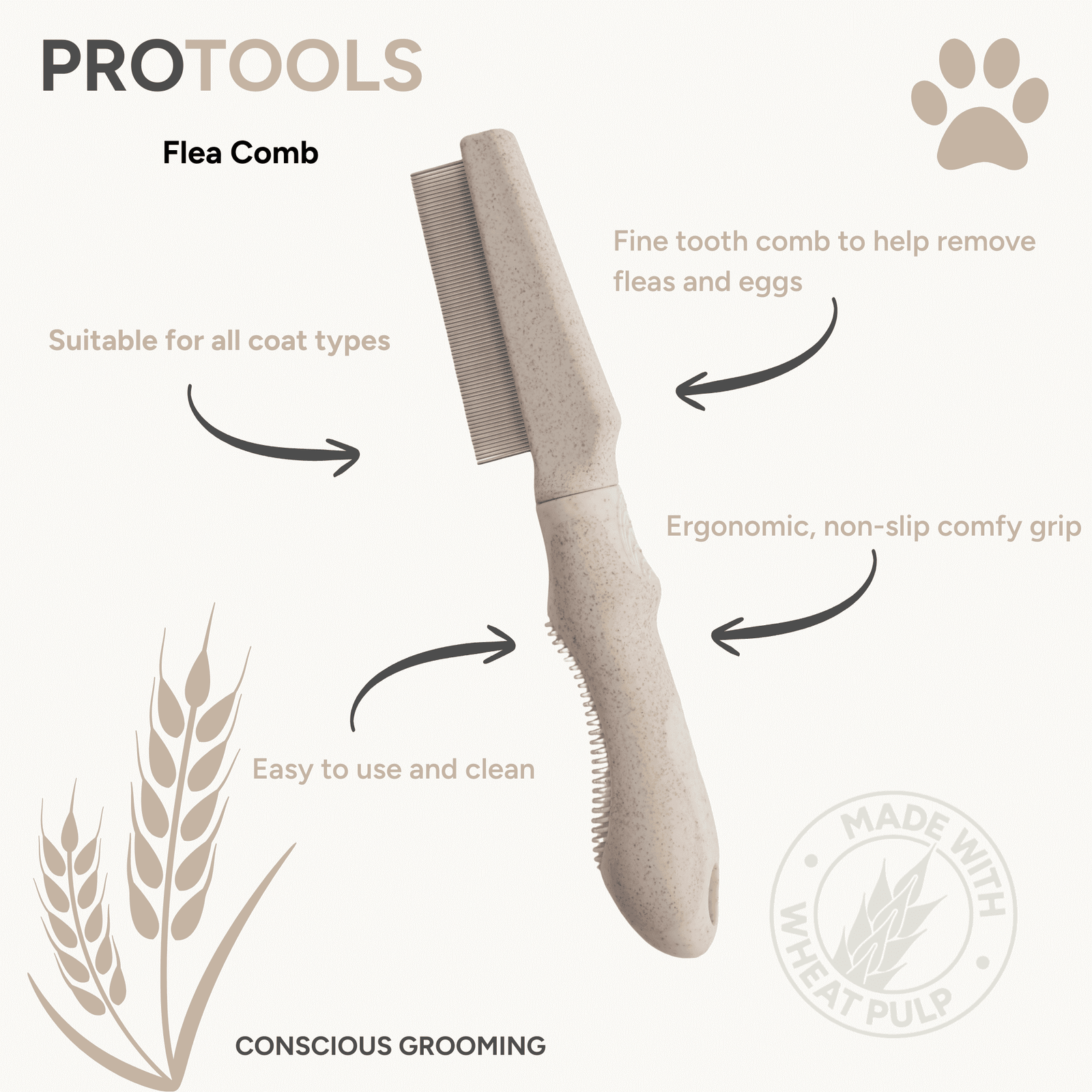 Pro Tools Flea Comb