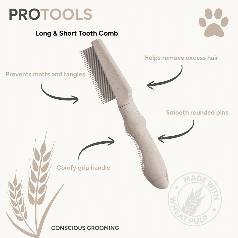 Pro Tools Long & Short Tooth Comb