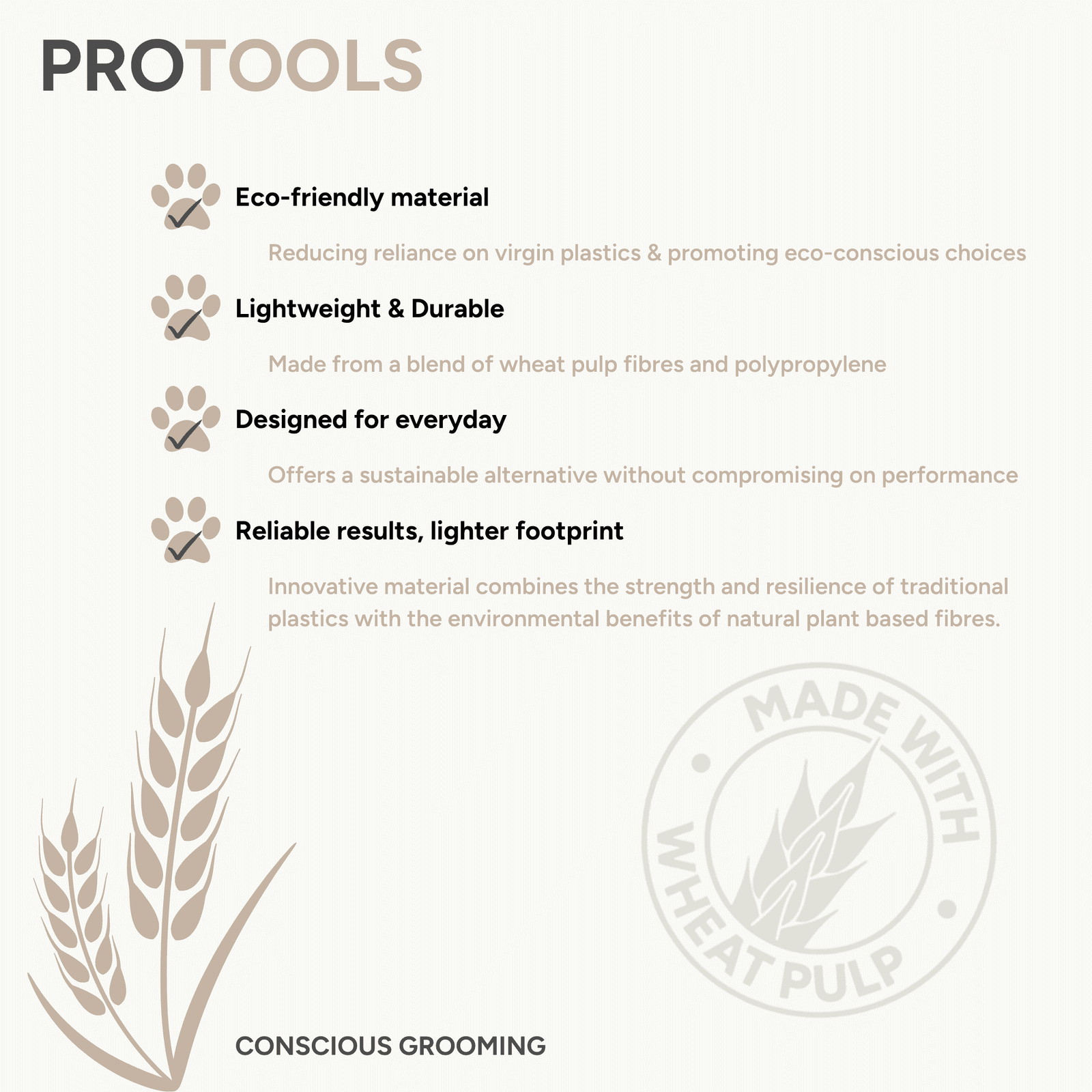 Pro Tools Long & Short Tooth Comb