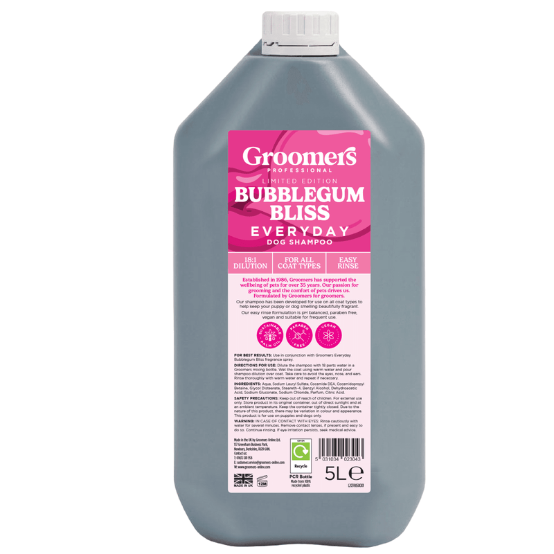 Groomers Everyday Bubblegum Bliss Shampoo