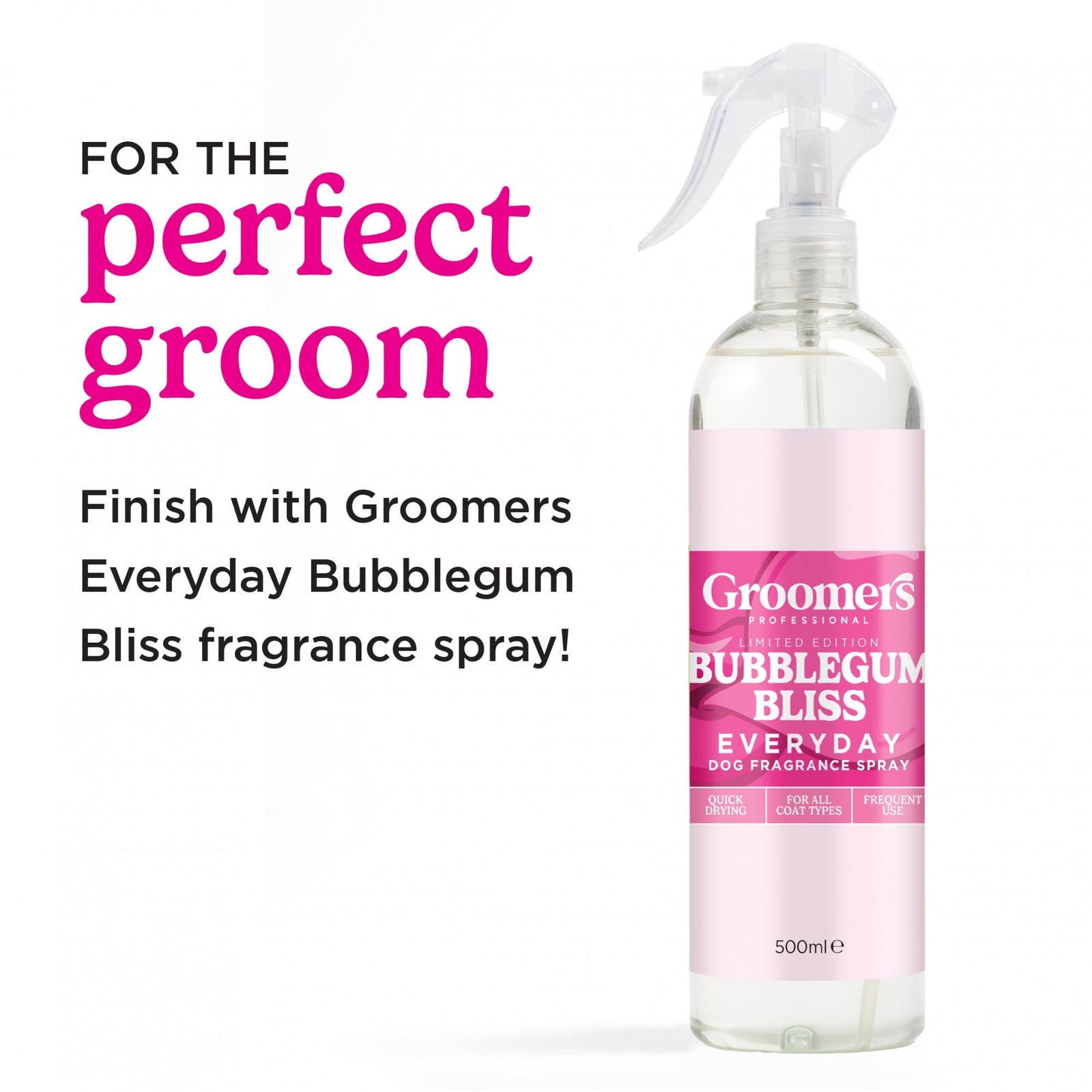 Groomers Everyday Bubblegum Bliss Shampoo