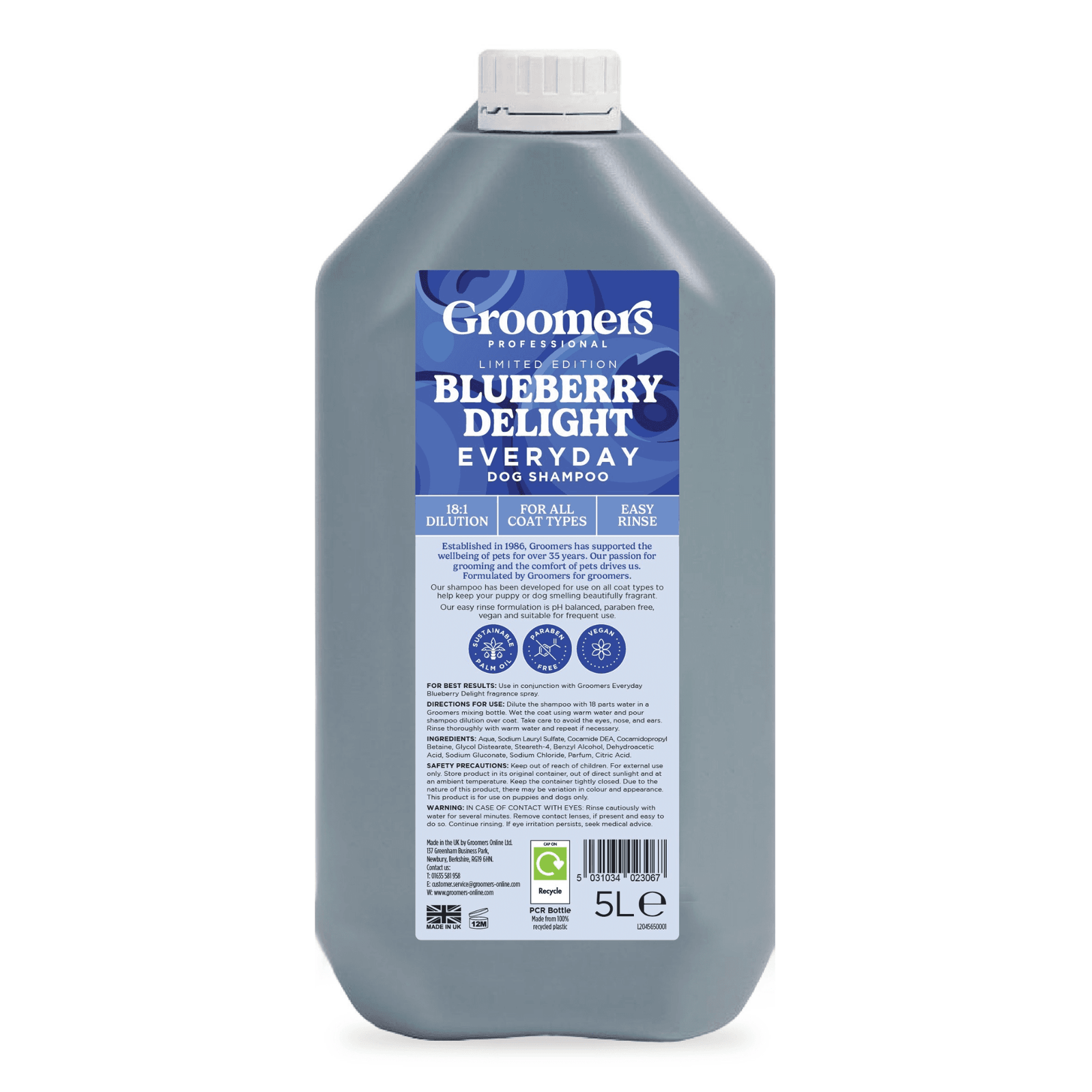 Groomers Everyday Blueberry Delight Shampoo