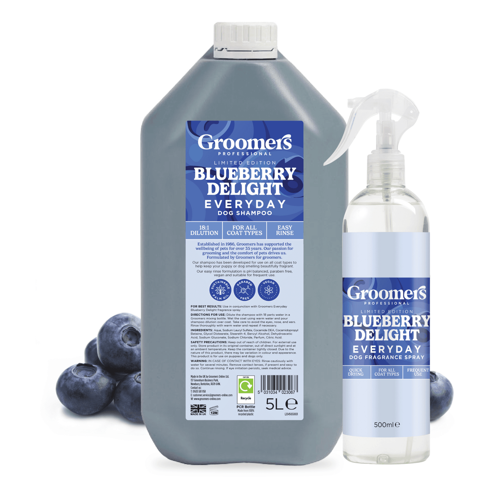 Groomers Everyday Blueberry Delight Shampoo