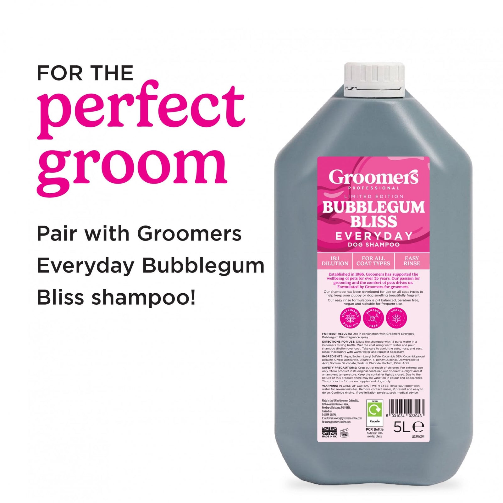 Groomers Everyday Bubblegum Bliss Fragrance Spray