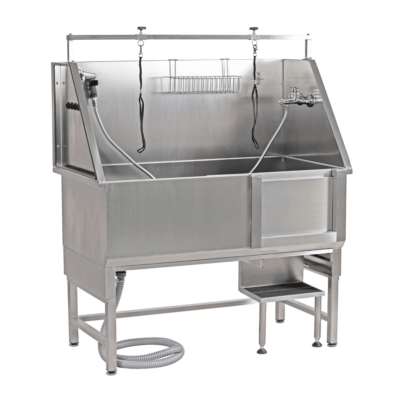 Aeolus Static Stainless Steel Bath