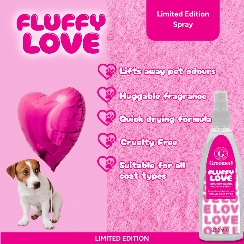 Groomers Limited Edition Fluffy Love Fragrance Spray