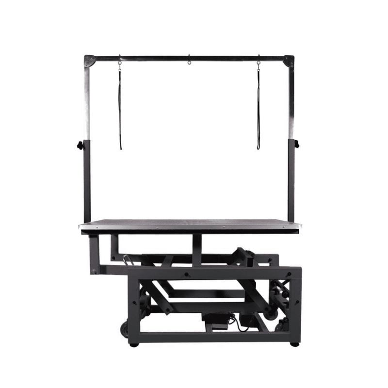 Titan Extreme Electric Table - Black Top Black Frame