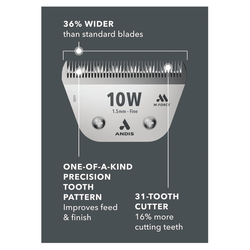 Andis 10W UltraEdge M-Force Wide Blade