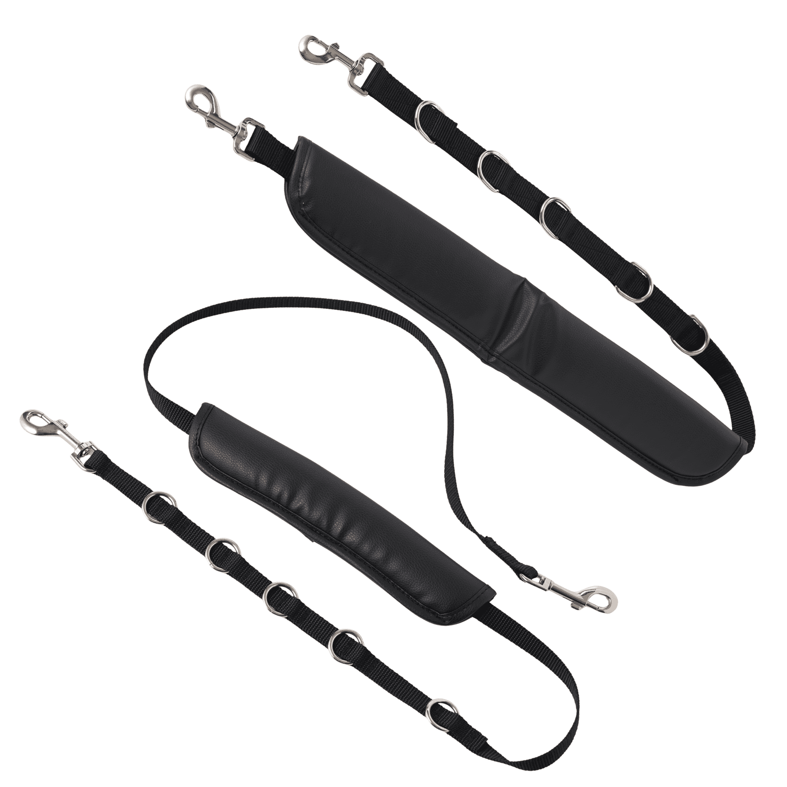 Faux Leather Adjustable Comfy Extra Belly Strap
