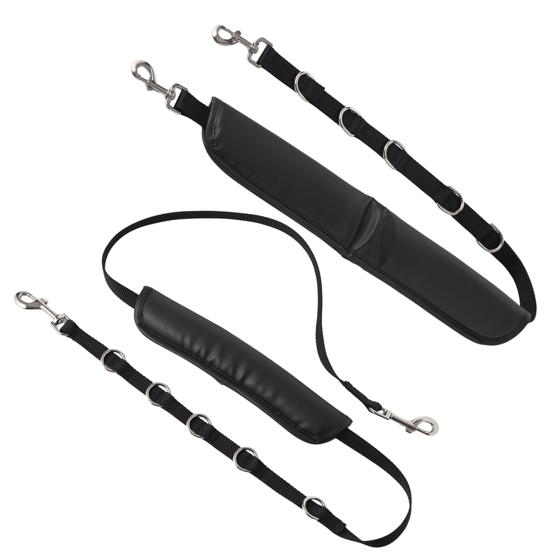 Faux Leather Adjustable Comfy Extra Belly Strap