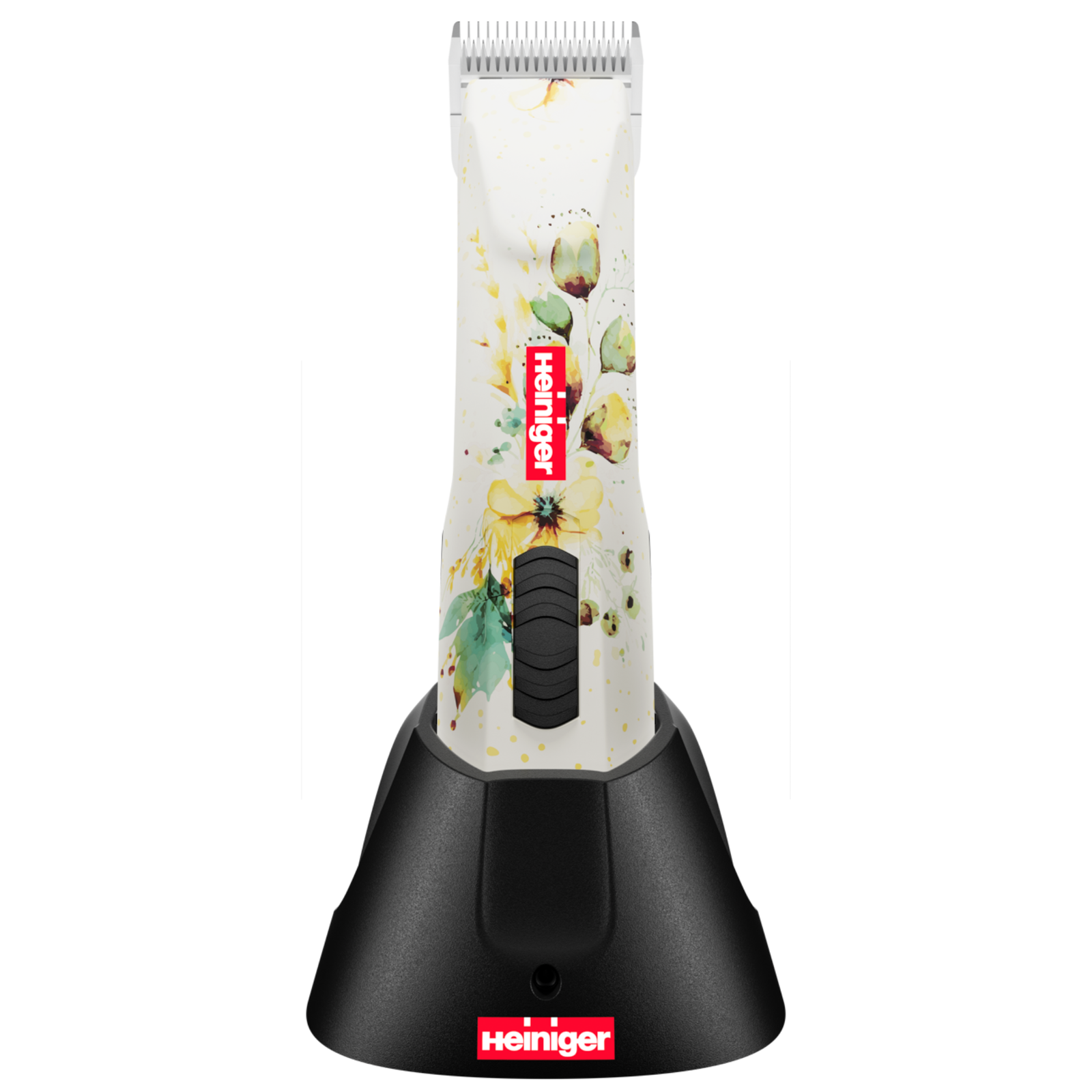 Heiniger Opal Floral Clipper With Two Batteries