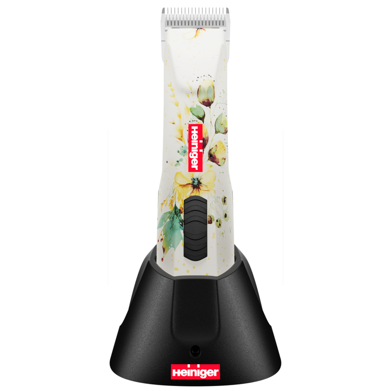 Heiniger Opal Floral Clipper With Two Batteries