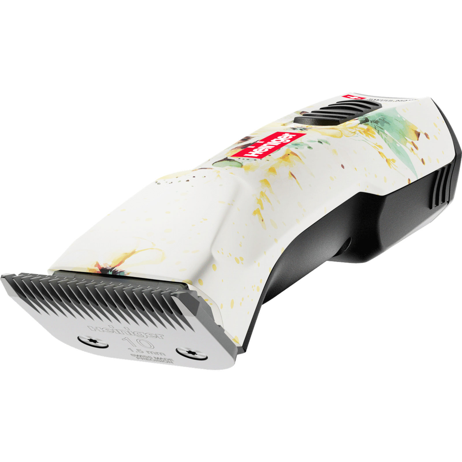 Heiniger Opal Floral Clipper With Two Batteries