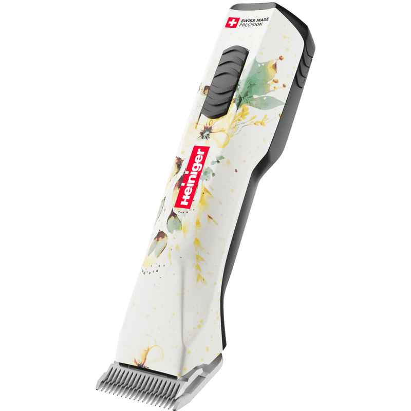 Heiniger Opal Floral Clipper With Two Batteries